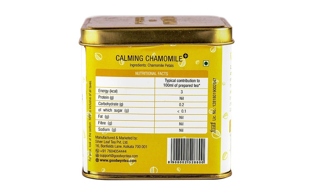Goodwyn Tea Calming Chamomile    Tin  50 grams